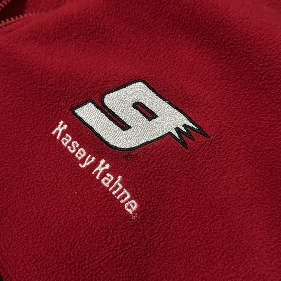 NASCAR #9 Kasey Kahne Budweiser Racing Fleece Pullover Jacket Men’s XL - Picture 10 of 10